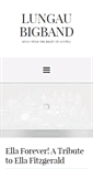 Mobile Screenshot of lungaubigband.com
